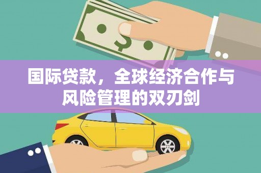 泾阳国际贷款，全球经济合作与风险管理的双刃剑