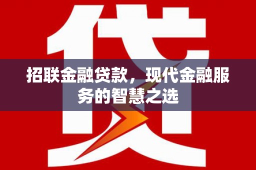 泾阳招联金融贷款，现代金融服务的智慧之选