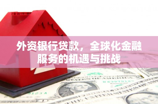 泾阳外资银行贷款，全球化金融服务的机遇与挑战