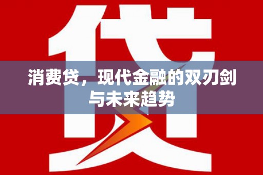 泾阳消费贷，现代金融的双刃剑与未来趋势