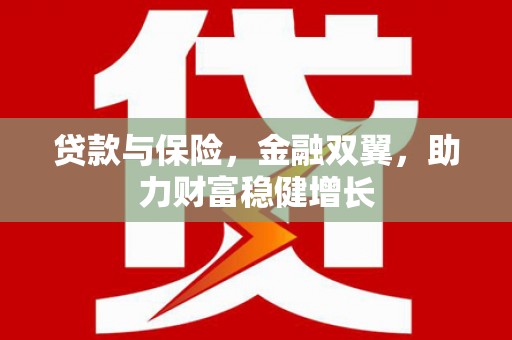 泾阳贷款与保险，金融双翼，助力财富稳健增长