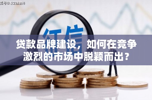 泾阳贷款品牌建设，如何在竞争激烈的市场中脱颖而出？