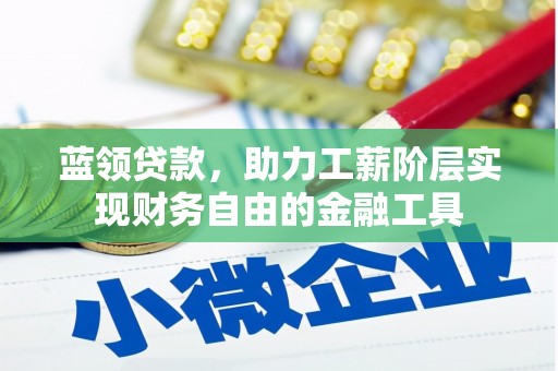 泾阳蓝领贷款，助力工薪阶层实现财务自由的金融工具