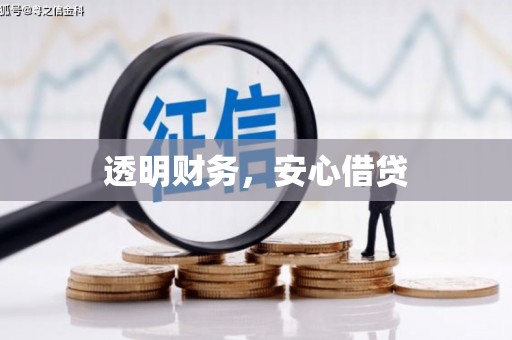 泾阳透明财务，安心借贷